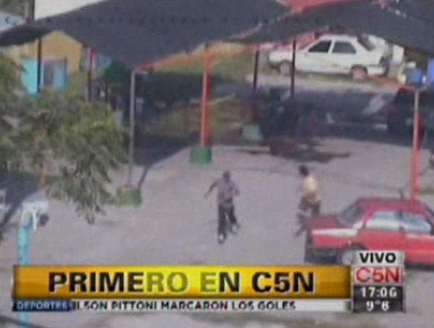 Difunden un video del tiroteo entre barras de Quilmes