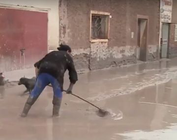 Una vecina de jujuy relató el alud - Crédito: www.quepasajujuy.com.ar