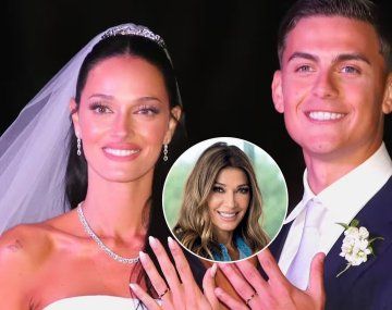 Catherine Fulop reveló la frase que le dijo Dybala a Oriana en su boda