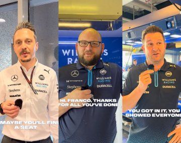 El emotivo gesto de Williams para Colapinto: ¿es una despedida o un hasta luego?