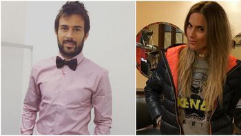 Chechu Bonelli se puso celosa durante un partido de su marido. Chechu Bonelli se puso celosa durante un partido de su marido.