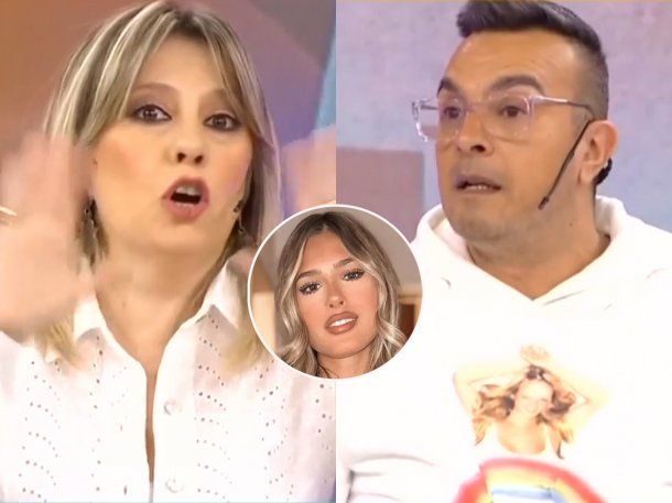 El fuerte cruce en vivo entre dos panelistas por Julieta Poggio: Chupamedias 