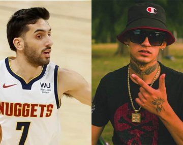 La anécdota de Campazzo bailando un tema de L-Gante con una estrella de la NBA