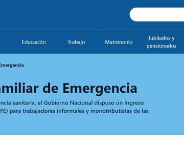 Beneficiarios del IFE con trámite aprobado ya pueden cobrar en la página de Anses