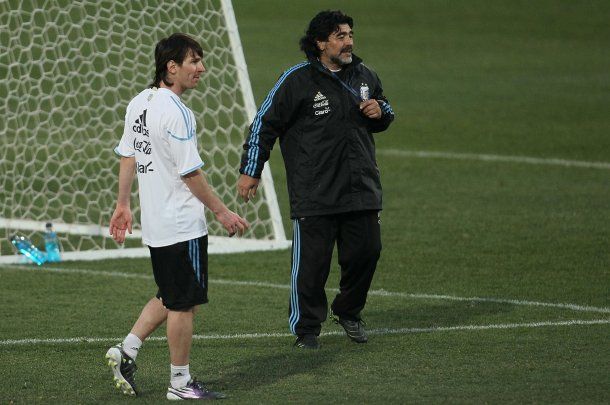 El posteo de Lionel Messi a dos años de la muerte de Diego Maradona