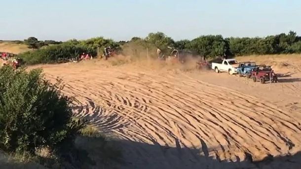 Villa Gesell: murió atropellado un espectador del Safari Arena