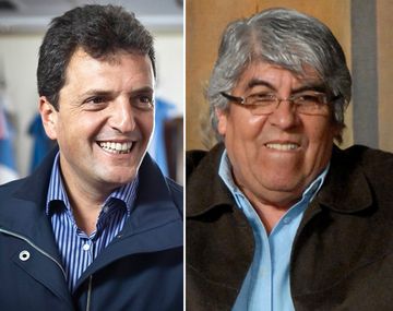 Moyano se arrima a Massa: Nunca estuvimos separados
