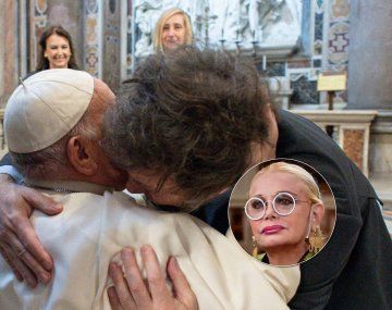 Carmen Barbieri durísima al ver el abrazo de Javier Milei con el Papa Francisco: ¿qué dijo?
