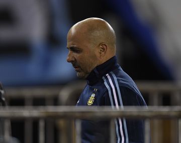 Jorge Sampaoli tras el partido ante Venezuela