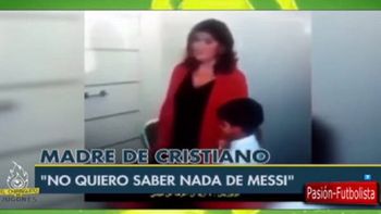 el fastidio de la madre de cristiano cuando su nieto menciona a messi el fastidio de la madre de cristiano cuando su nieto menciona a messi