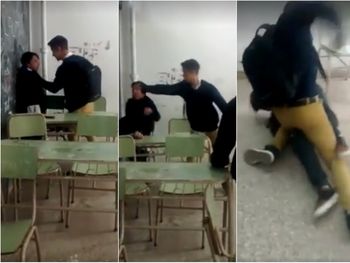 Bullying en el colegio: un chico golpeó a un compañero y lo filmaron