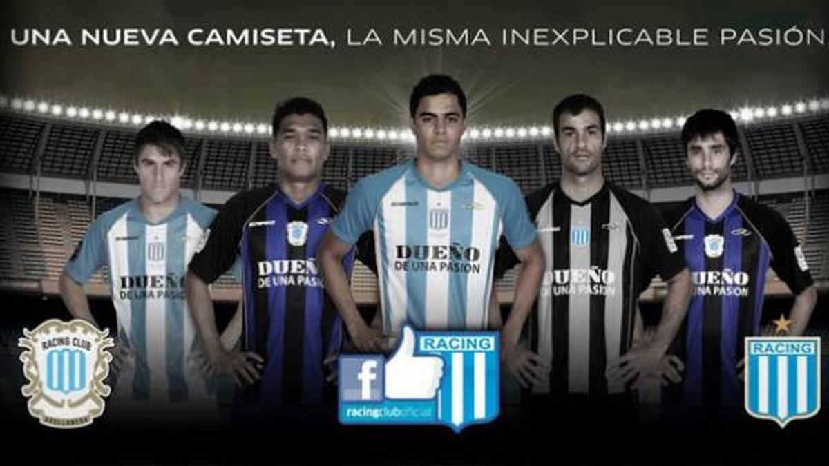 camiseta nueva racing 2021