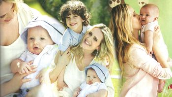 julieta prandi presento a su rocco, su segundo hijo julieta prandi presento a su rocco, su segundo hijo