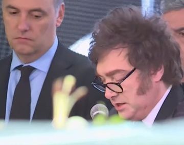 Milei apuntó a Irán en el acto por el atentado a la Embajada de Israel: No puede haber tregua