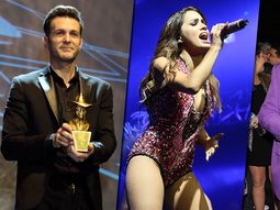 Mirá el look de los famosos en los premios Gardel 2015