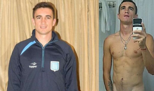 Tras los pasos de Osvaldo: escándalo en Racing por fotos hot de un jugador
