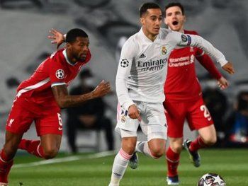 Real Madrid venció al Liverpool y acaricia las semis de la Champions League