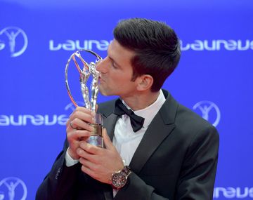 Djokovic se quedó con el premio Laureus por segundo año seguido