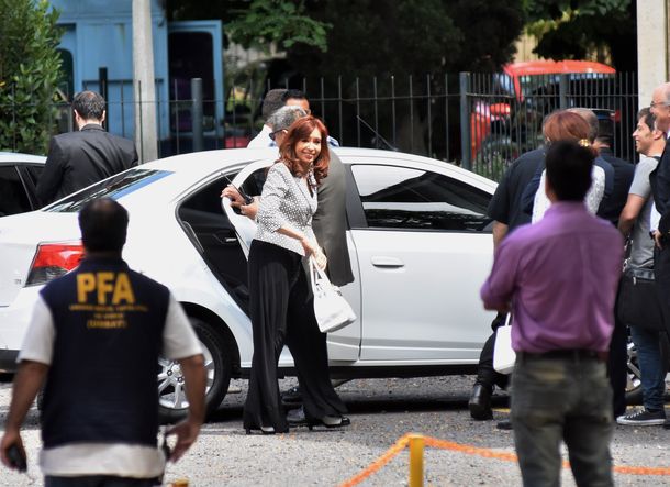 Cristina Kirchner en Comodoro Py