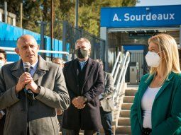 Inauguraron una estación del tren Belgrano Norte tras ser renovada