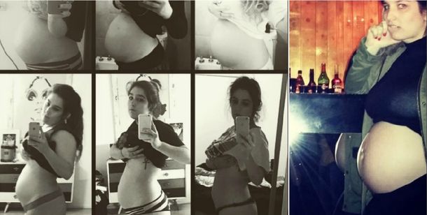 Juana Repetto mostró el crecimiento de su panza: Y nos falta