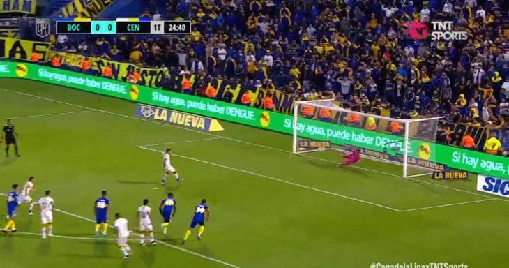 Boca vs Rosario Central: el penal que atajó Rossi