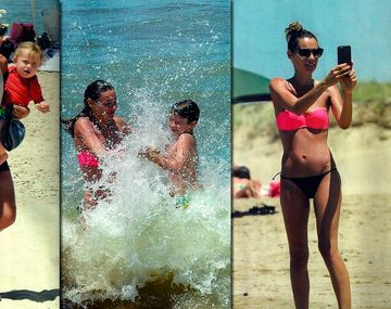 Pampita a pleno en vacaciones y con un lomazo