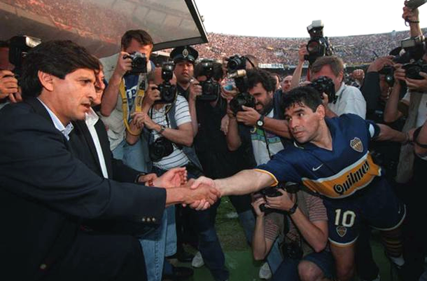 Hace 15 años Maradona decía adiós ante River