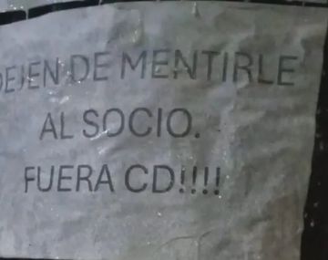 Clima caliente en Gimnasia de La Plata: duro mensaje contra la dirigencia