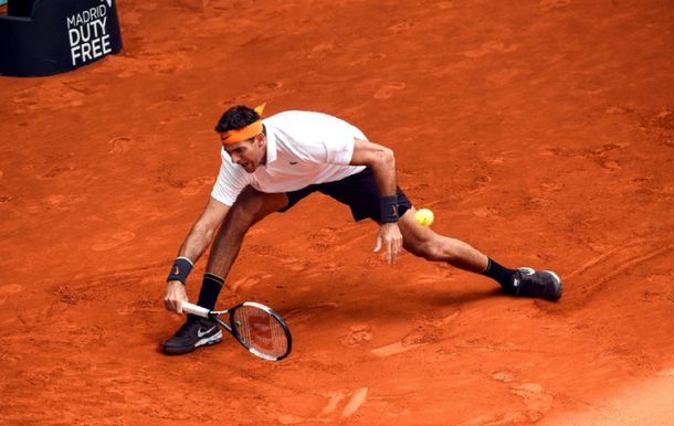 Del Potro volvió al tenis, pero cayó en su debut en Madrid ante Djere
