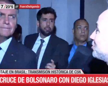 Elecciones en Brasil: fuerte cruce entre Bolsonaro y un periodista de C5N