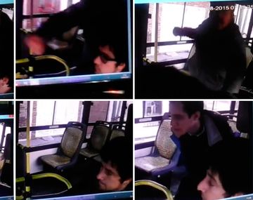 Se enojó con el chofer y le dio una paliza