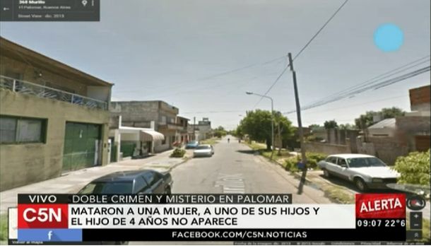 Palomar: asesinan a una mujer y a su hijo de 3 años, mientras que la nena de 6 no aparece