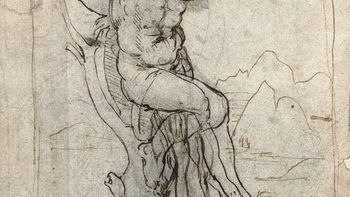 Un jubilado halló en su casa un dibujo de Da Vinci Un jubilado halló en su casa un dibujo de Da Vinci