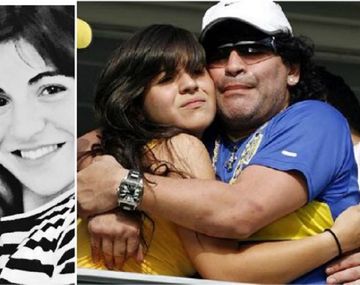 El saludo de Gianinna Maradona a Diego por el Día del Padre