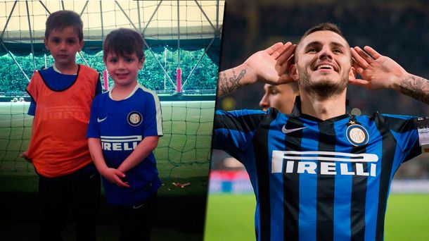 Tras los pasos de Icardi: el hijo de Wanda Nara debutó en el Inter