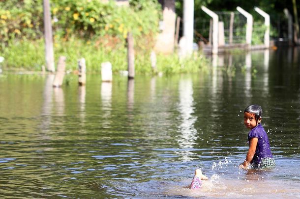 Hay unos 20.000 evacuados por las inundaciones en el Litoral