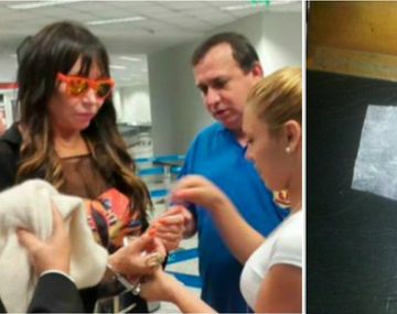 Moria Casán reconoció en la cárcel que tenía cocaína en su billetera