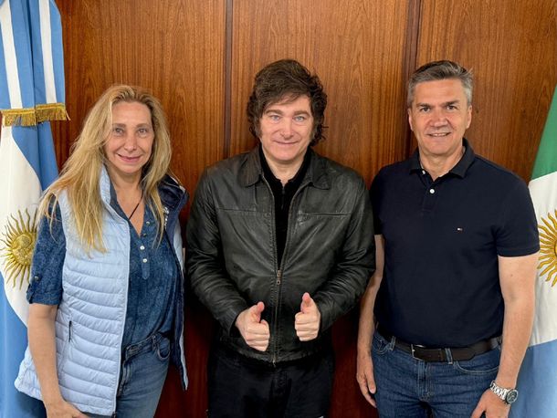 Javier Milei siguió de campaña en Chaco