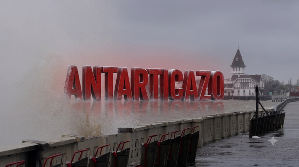 Cambió el pronóstico y el antarticazo pegará el frío al cuerpo en el AMBA con crecida ribereña