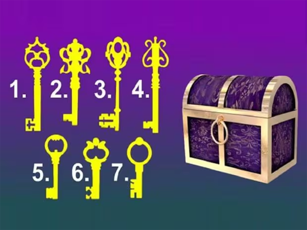 Test viral: la llave que elijas para abrir el cofre brindará información clave sobre vos