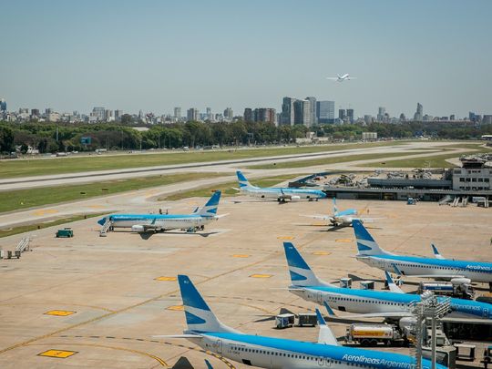 Comienza la nueva etapa internacional de Aeroparque con vuelos de Aerolíneas