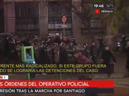 Hay que lograr detenciones: la orden del operativo policial en la represión