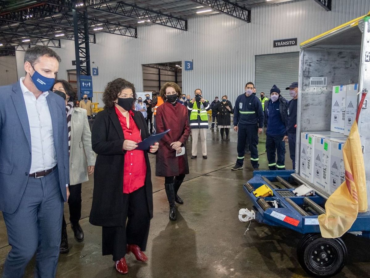 Carla Vizzotti recibió las vacunas de Pfizer y adelantó que serán aplicadas en adolescentes