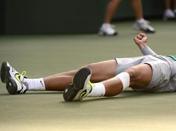 no pudo: nadal vencio a del potro y festejo en indian wells no pudo: nadal vencio a del potro y festejo en indian wells