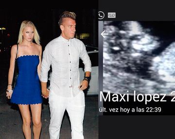 La novia de Maxi López estaría embarazada