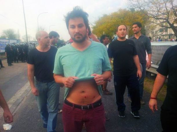 El legislador agredido denunció que el barrio Papa Francisco era zona liberada