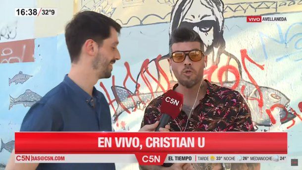 Cristian U habló de Gran Hermano en Argenzuela de C5N con Jorge Rial