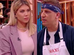 cruce con chicanas: wanda nara y maxi lopez encendieron la cocina de masterchef cruce con chicanas: wanda nara y maxi lopez encendieron la cocina de masterchef