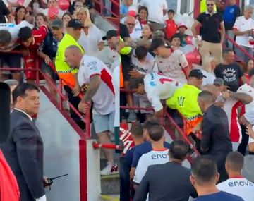 Cuatro años sin canchas para tres hinchas de Huracán por agredir a jugadores de San Lorenzo